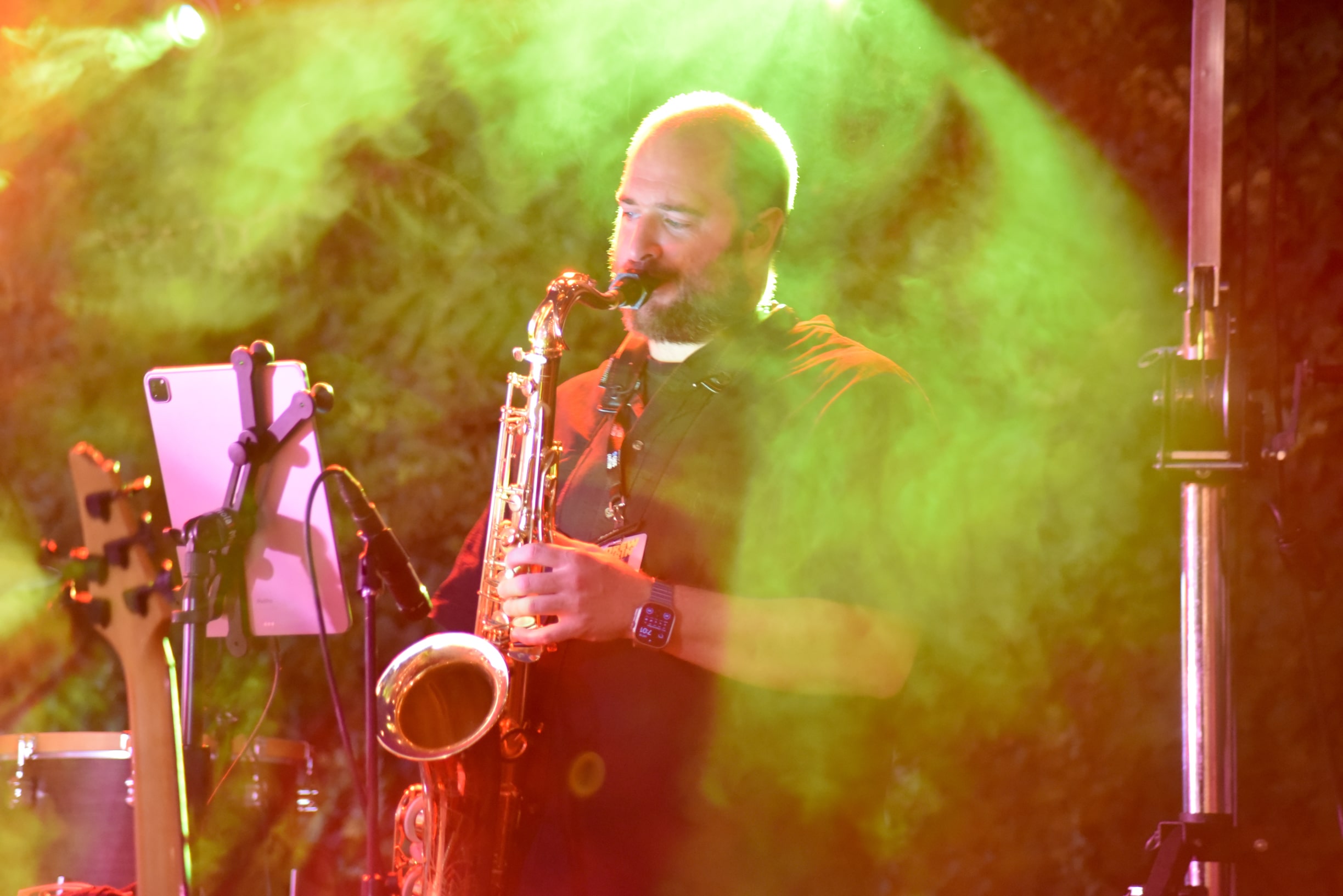 Andrew Deerin 2024 at GIGS Courtyard, October 12, 2024 - photo 8
