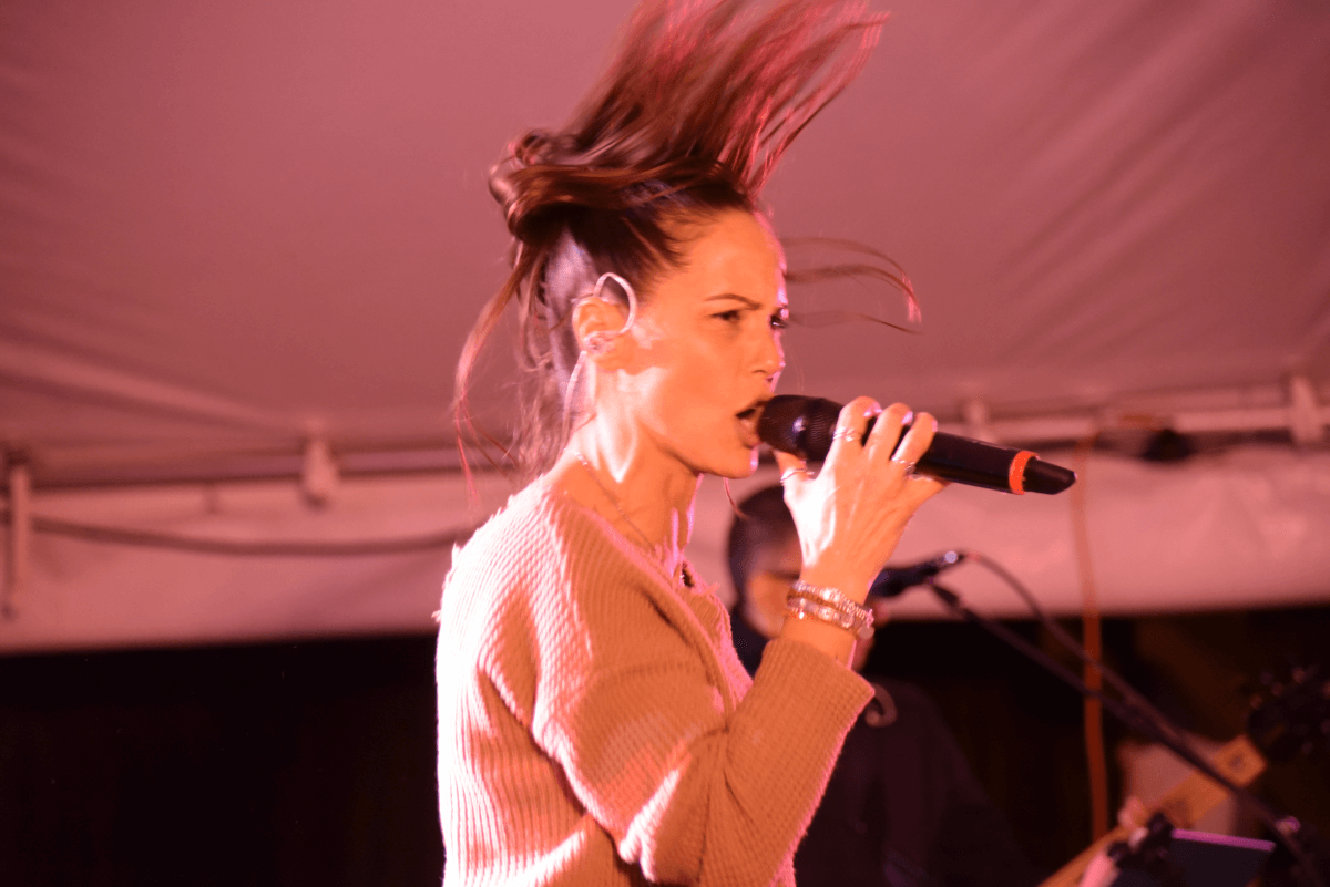 Kristen and the Noise at GIGS Courtyard, April 28, 2023 - photo 26